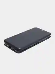 Темно-синий чехол-книжка на Samsung Galaxy A60, M40, из экокожи, с карманом для карт