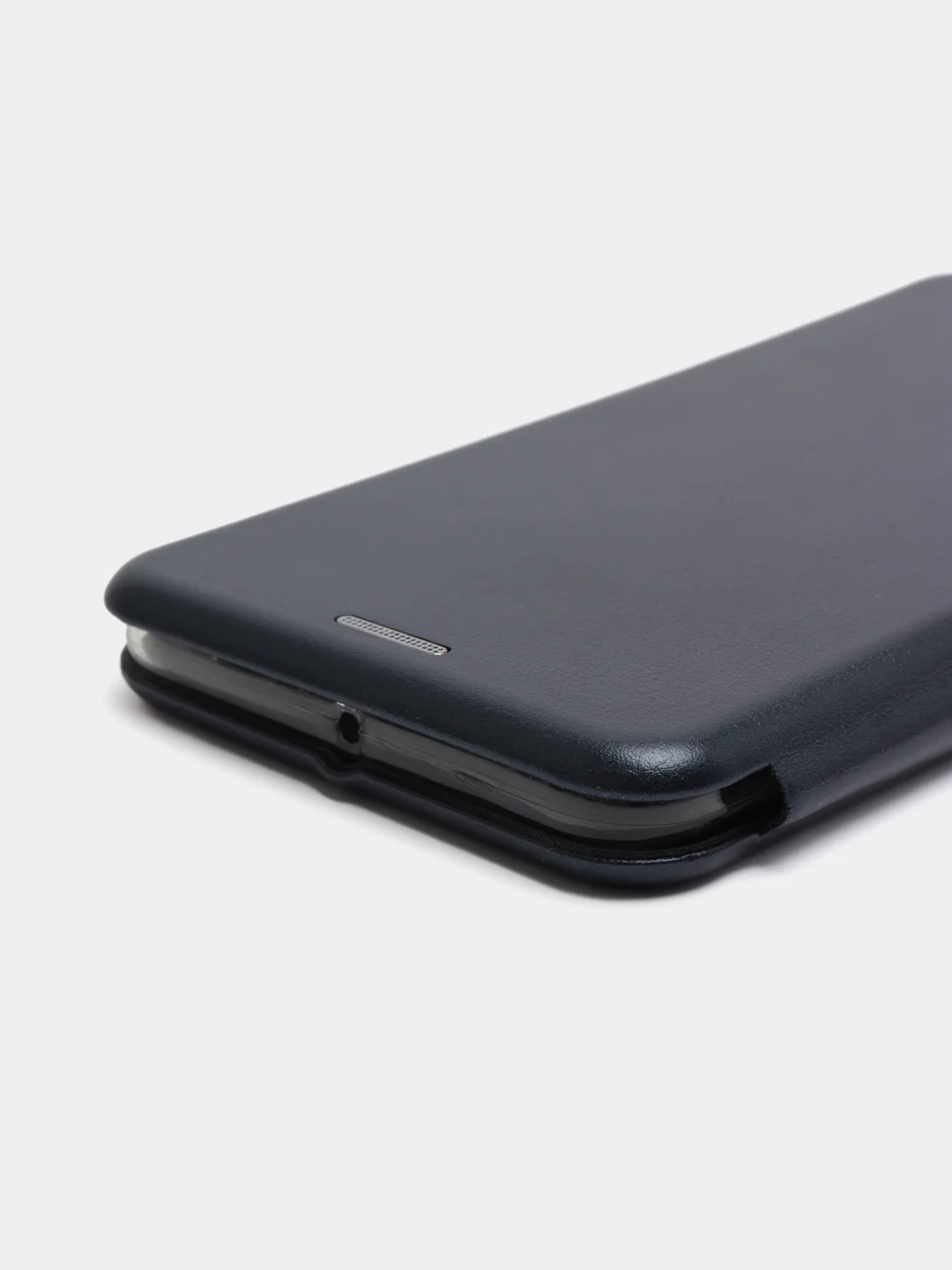 Темно-синий чехол-книжка на Samsung Galaxy A60, M40, из экокожи, с карманом для карт
