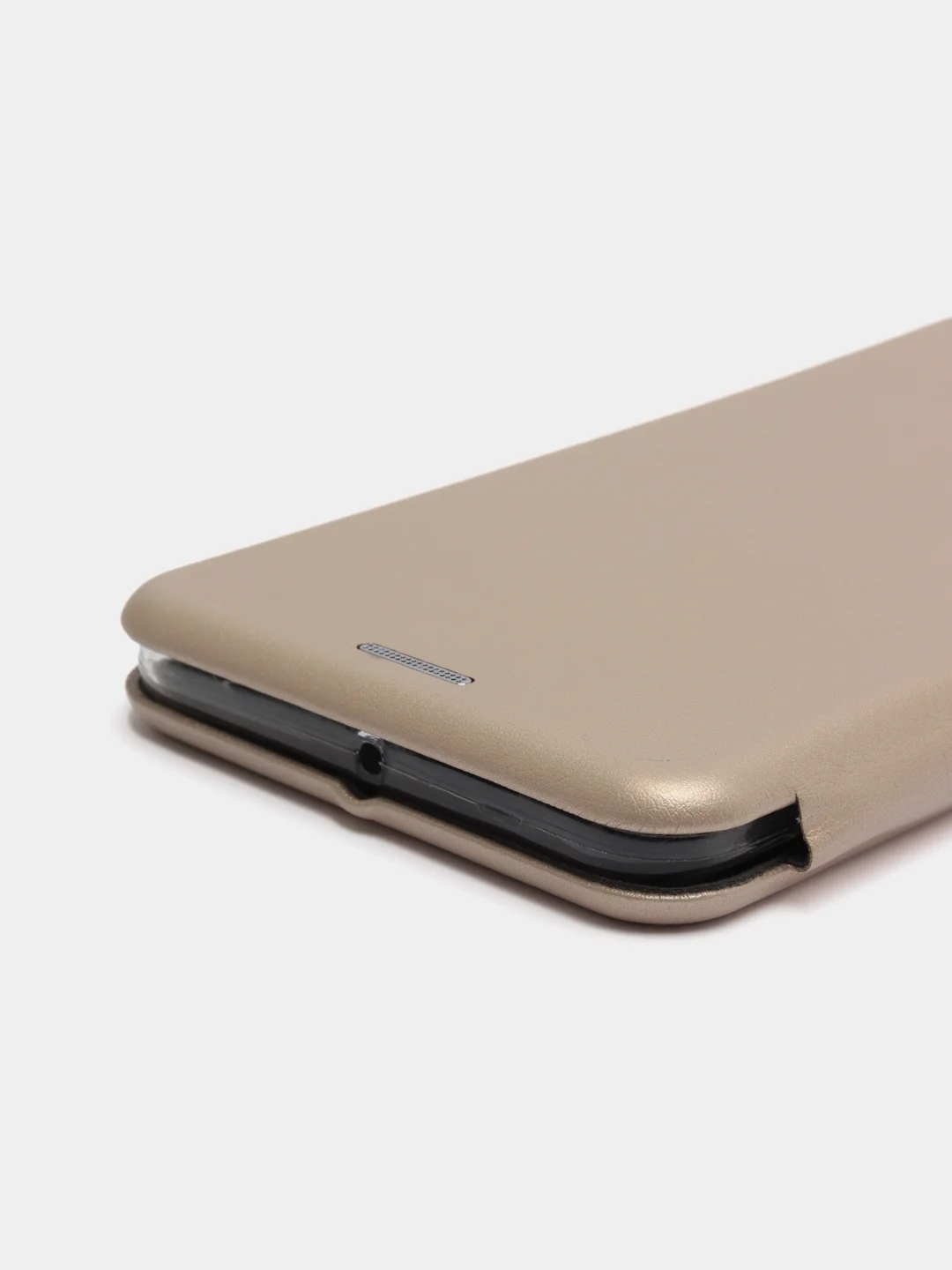 Золотой чехол-книжка на Samsung Galaxy A60, M40, из экокожи, с карманом для карт