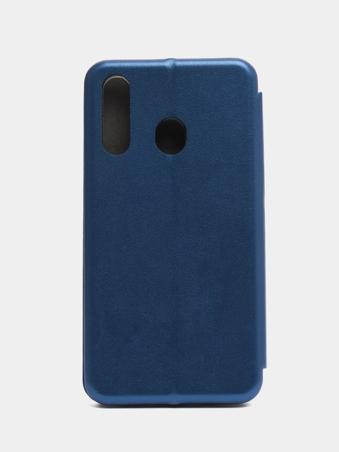 Синий чехол-книжка на Samsung Galaxy A60, M40, из экокожи, с карманом для карт