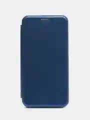 Синий чехол-книжка на Samsung Galaxy A60, M40, из экокожи, с карманом для карт