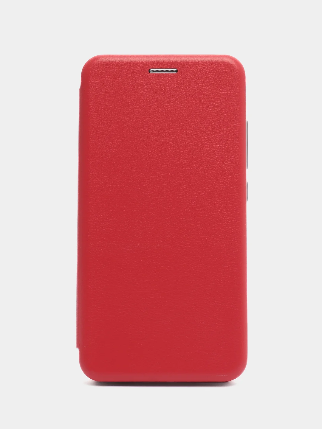 Красный чехол-книжка на Xiaomi Redmi Note 3 из экокожи, с карманом для карт