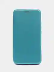 Голубой чехол-книжка на Xiaomi Redmi Note 3 из экокожи, с карманом для карт