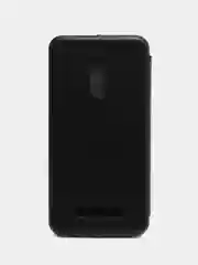 Черный чехол-книжка на Xiaomi Redmi Note 3 из экокожи, с карманом для карт