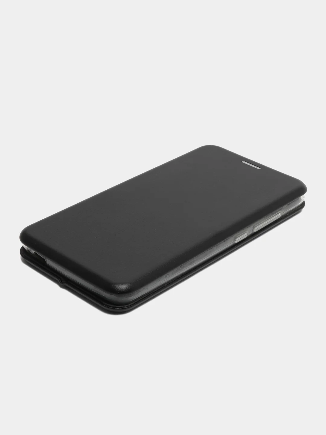 Черный чехол-книжка на Xiaomi Redmi Note 3 из экокожи, с карманом для карт