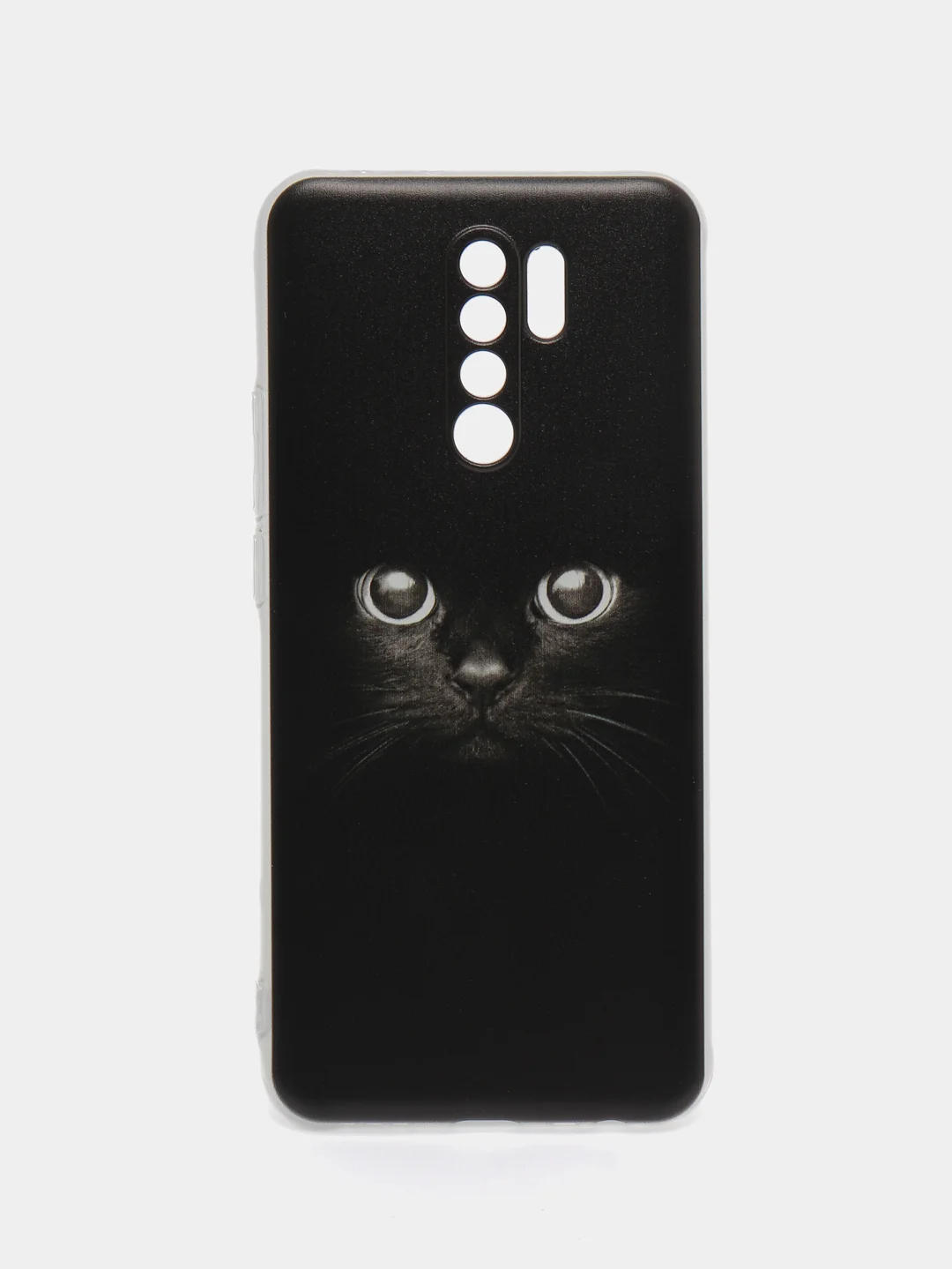 Шоколадный силиконовый чехол на Xiaomi Redmi 9 / Сяоми Редми 9 прозрачный, с рисунком, защита камеры