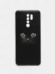 Шоколадный силиконовый чехол на Xiaomi Redmi 9 / Сяоми Редми 9 прозрачный, с рисунком, защита камеры