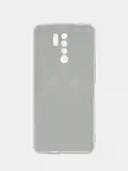 Шоколадный силиконовый чехол на Xiaomi Redmi 9 / Сяоми Редми 9 прозрачный, с рисунком, защита камеры