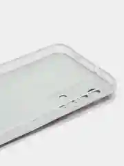 Хром силиконовый чехол на Xiaomi Redmi 9T / Редми 9Т прозрачный, с рисунком, защита камеры