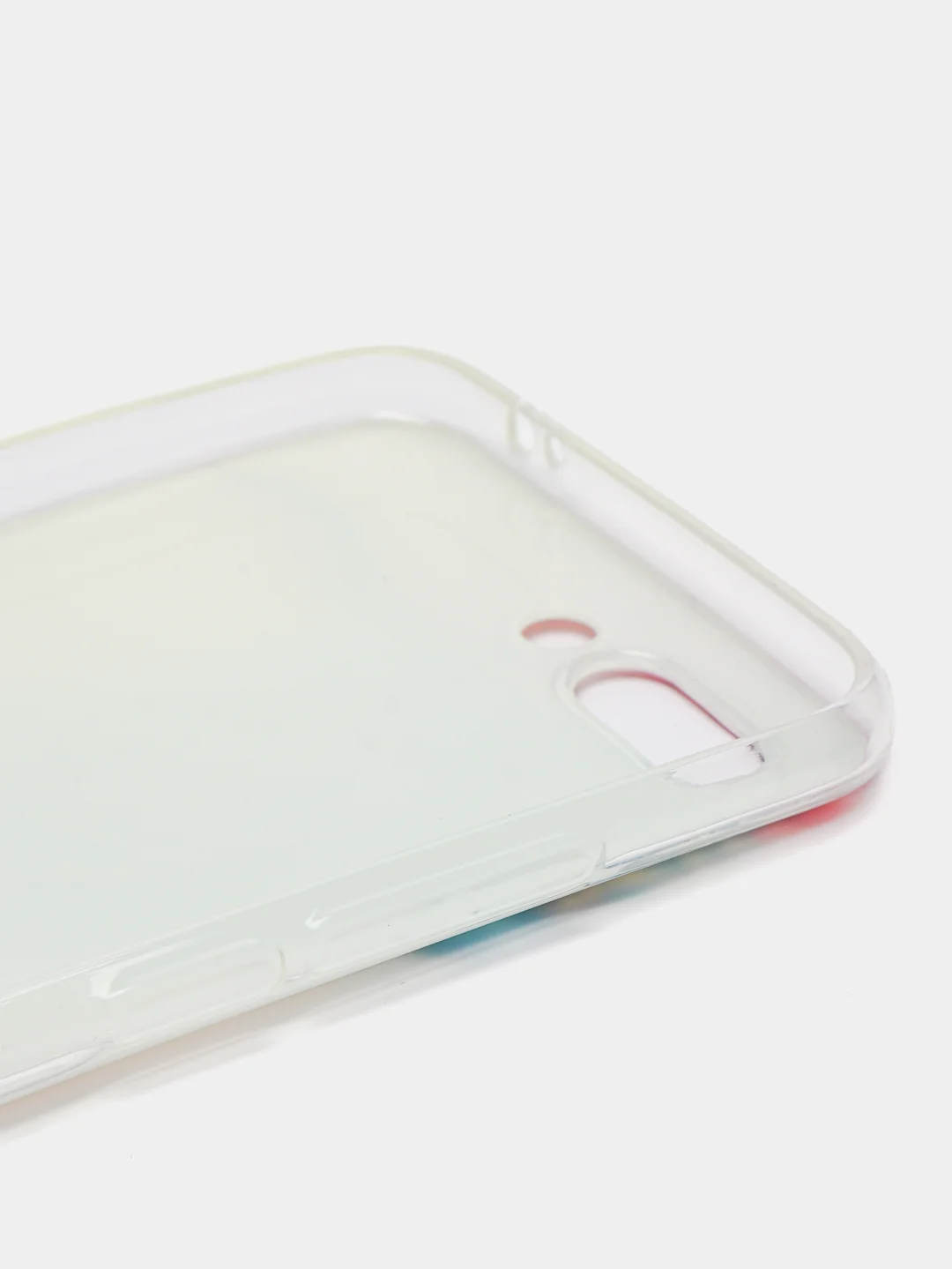 Ледяной силиконовый чехол на Honor 10 / Хонор 10 прозрачный, с рисунком, защита камеры