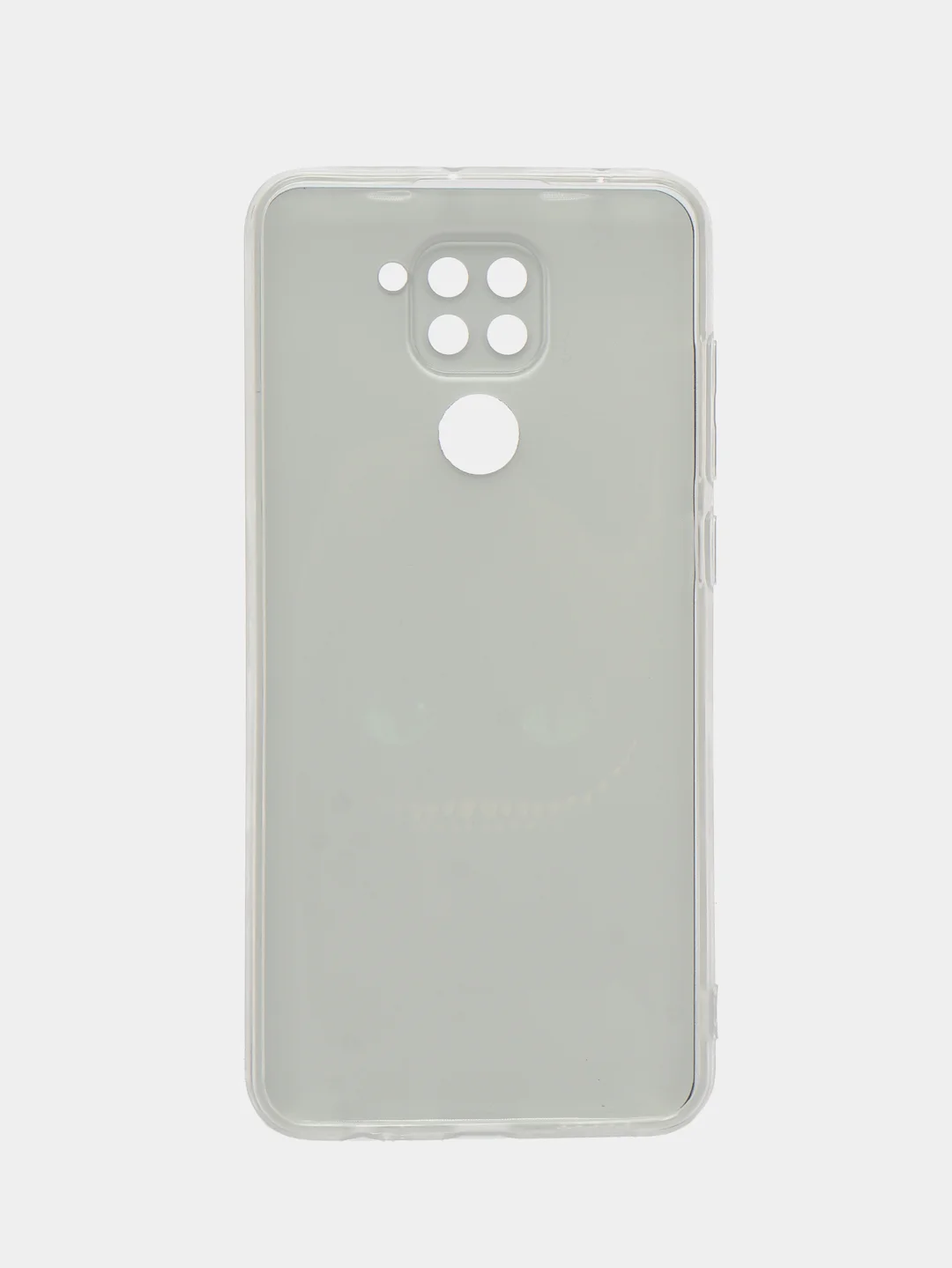 Черный силиконовый чехол на Xiaomi Redmi 10X/Redmi Note 9 / Сяоми Редми Нот 9/10X прозрачный