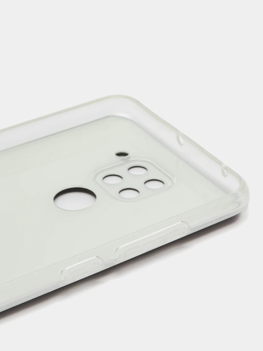 Черный силиконовый чехол на Xiaomi Redmi 10X/Redmi Note 9 / Сяоми Редми Нот 9/10X прозрачный