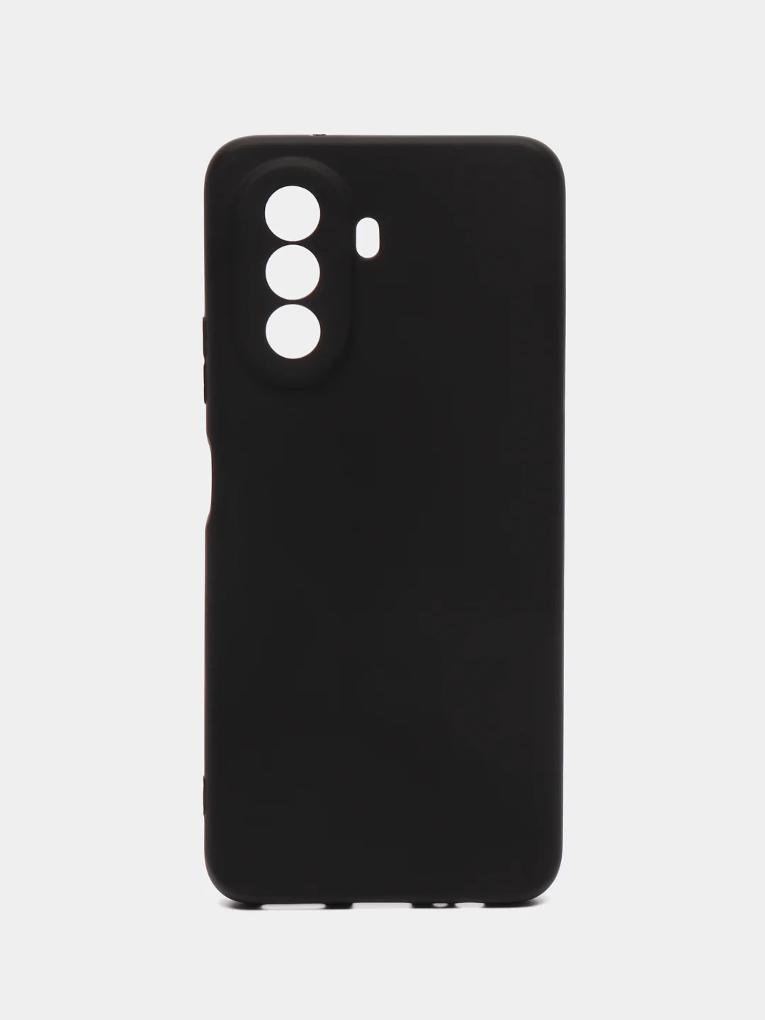Черный чехол для Huawei Nova Y71 / Y70 / Y70 Plus (Нова у70 / у70 Плюс), прозрачный