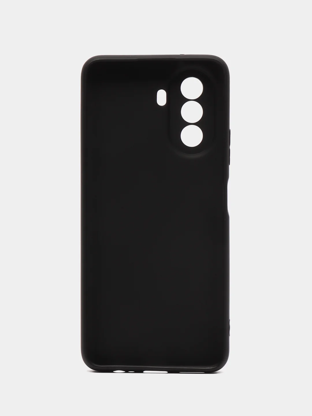 Черный чехол для Huawei Nova Y71 / Y70 / Y70 Plus (Нова у70 / у70 Плюс), прозрачный