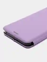 Сиреневый чехол-книжка Vivo T1 4G / Виво Т1 4Г