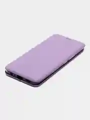 Сиреневый чехол-книжка Vivo T1 4G / Виво Т1 4Г