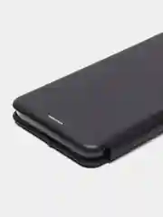 Темно-синий чехол-книжка Infinix Smart 6 Plus X6823C (Инфиникс Смарт 6 Плюс)