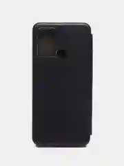 Темно-синий чехол-книжка Infinix Smart 6 Plus X6823C (Инфиникс Смарт 6 Плюс)