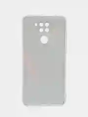 Красный силиконовый чехол на Xiaomi Redmi 10X/Redmi Note 9 / Сяоми Редми Нот 9/10X прозрачный
