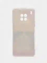 Желтый чехол на Huawei Nova 8i/Honor 50 lite / Хонор 50 Лайт прозрачный с рисунком, защита камеры