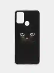 Шоколадный силиконовый чехол на Honor 9A / Хонор 9А прозрачный, с рисунком, защита камеры
