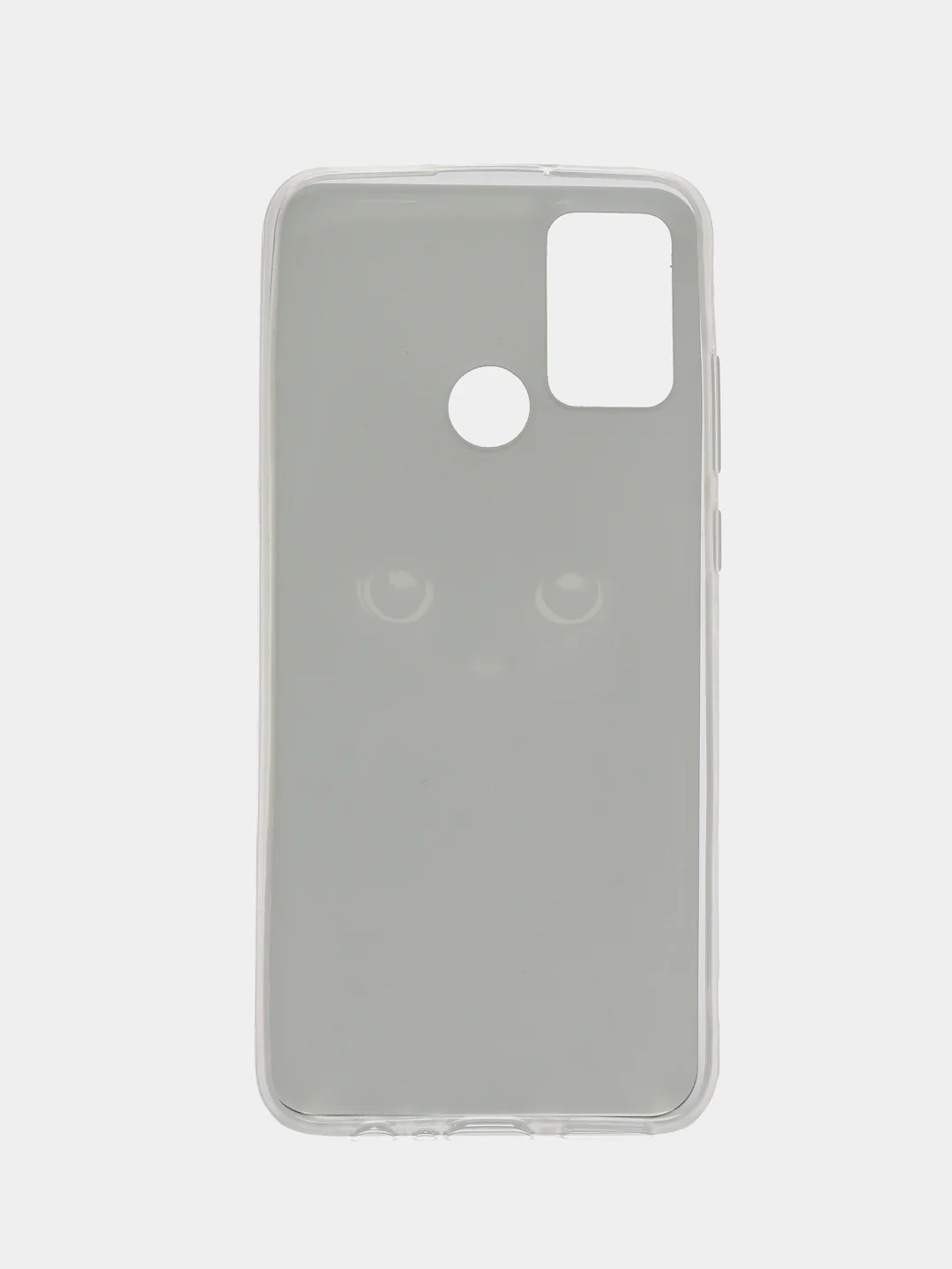 Шоколадный силиконовый чехол на Honor 9A / Хонор 9А прозрачный, с рисунком, защита камеры