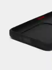 Черный чехол для Realme C35 (Реалми С35), прозрачный, с карманом для карт