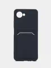 Морской чехол Realme C30 C30S Realme 50i PRIME Реалми С30 50i Прайм с карманом для карт прозрачный