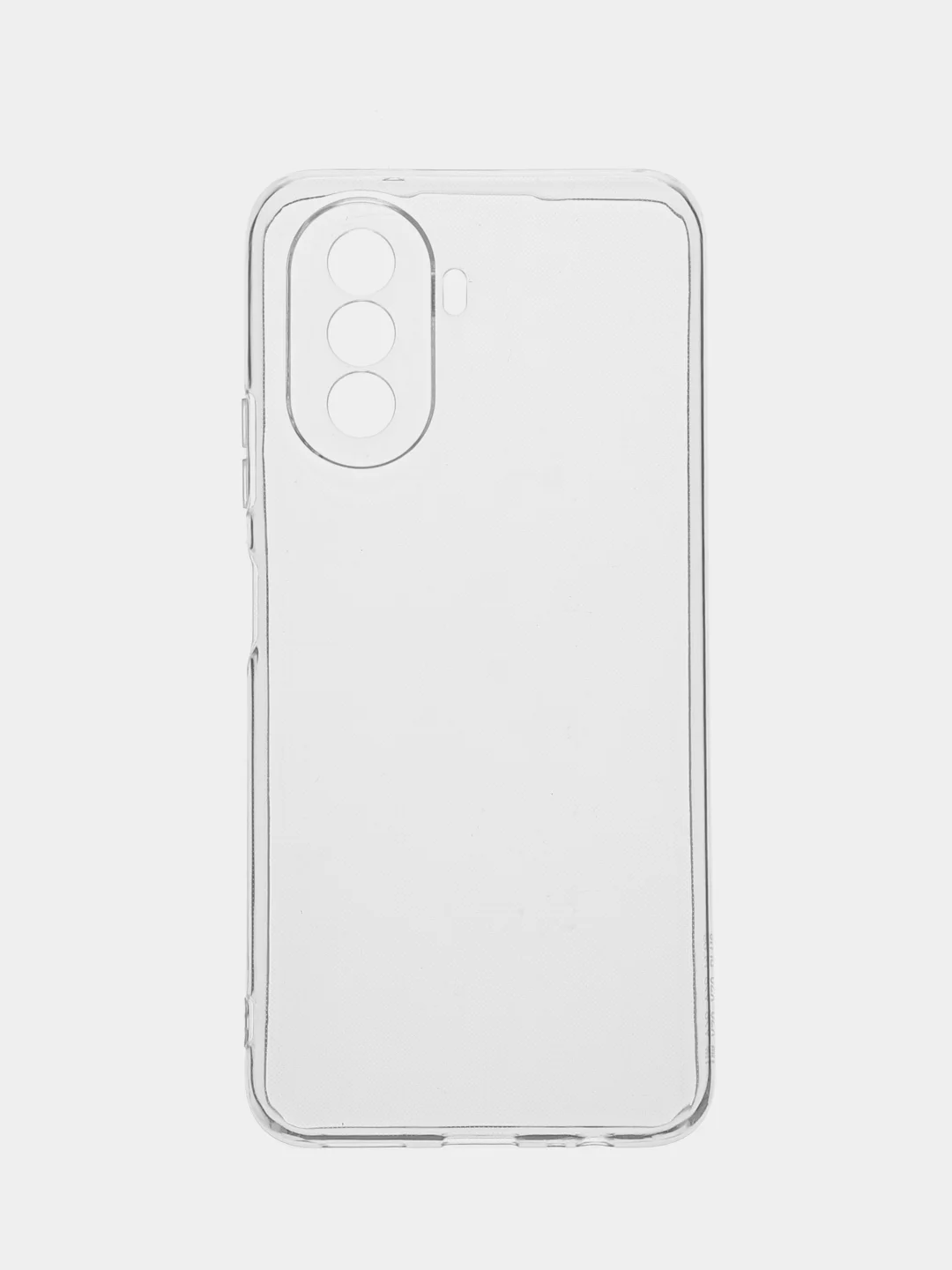 Серебряный чехол для Huawei Nova Y71 / Y70 / Y70 Plus (Нова у70 / у70 Плюс), прозрачный