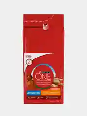 Сухой корм для щенков Purina ONE, для средних и крупных пород, с курицей и рисом 1,8 кг