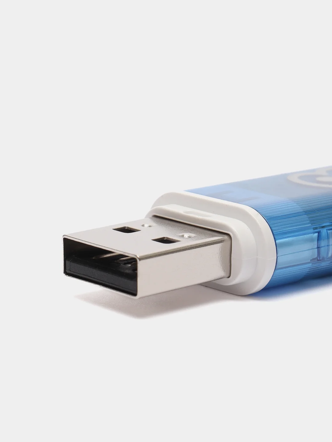 Синий флешка USB SmartBuy "Glossy" 4/8/16/32/64 GB