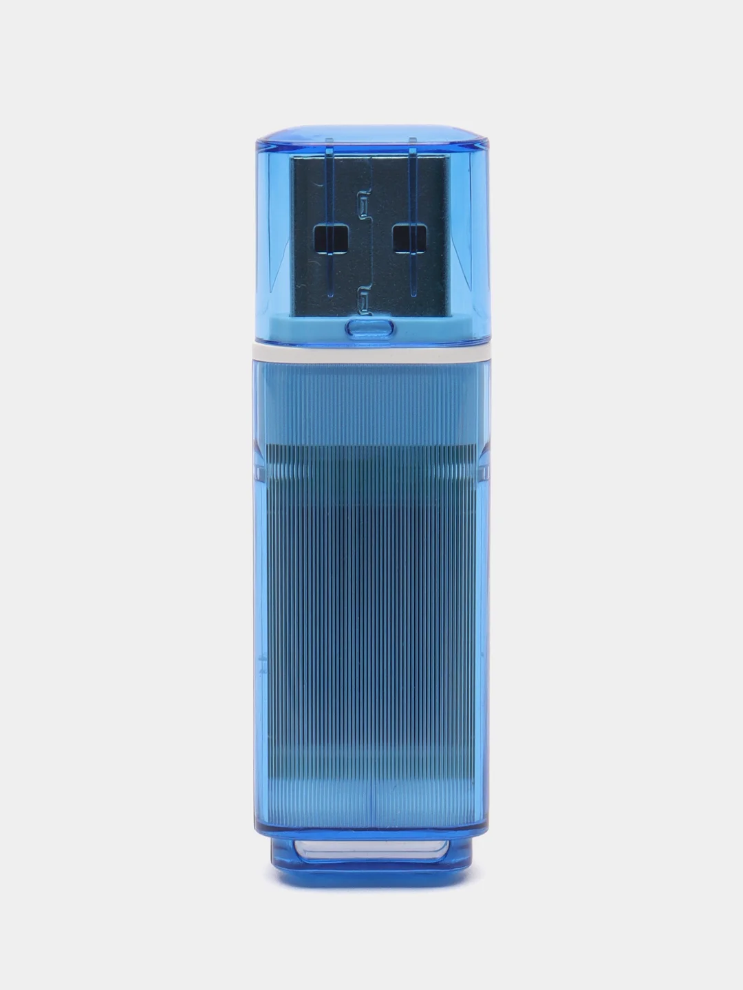 Синий флешка USB SmartBuy "Glossy" 4/8/16/32/64 GB