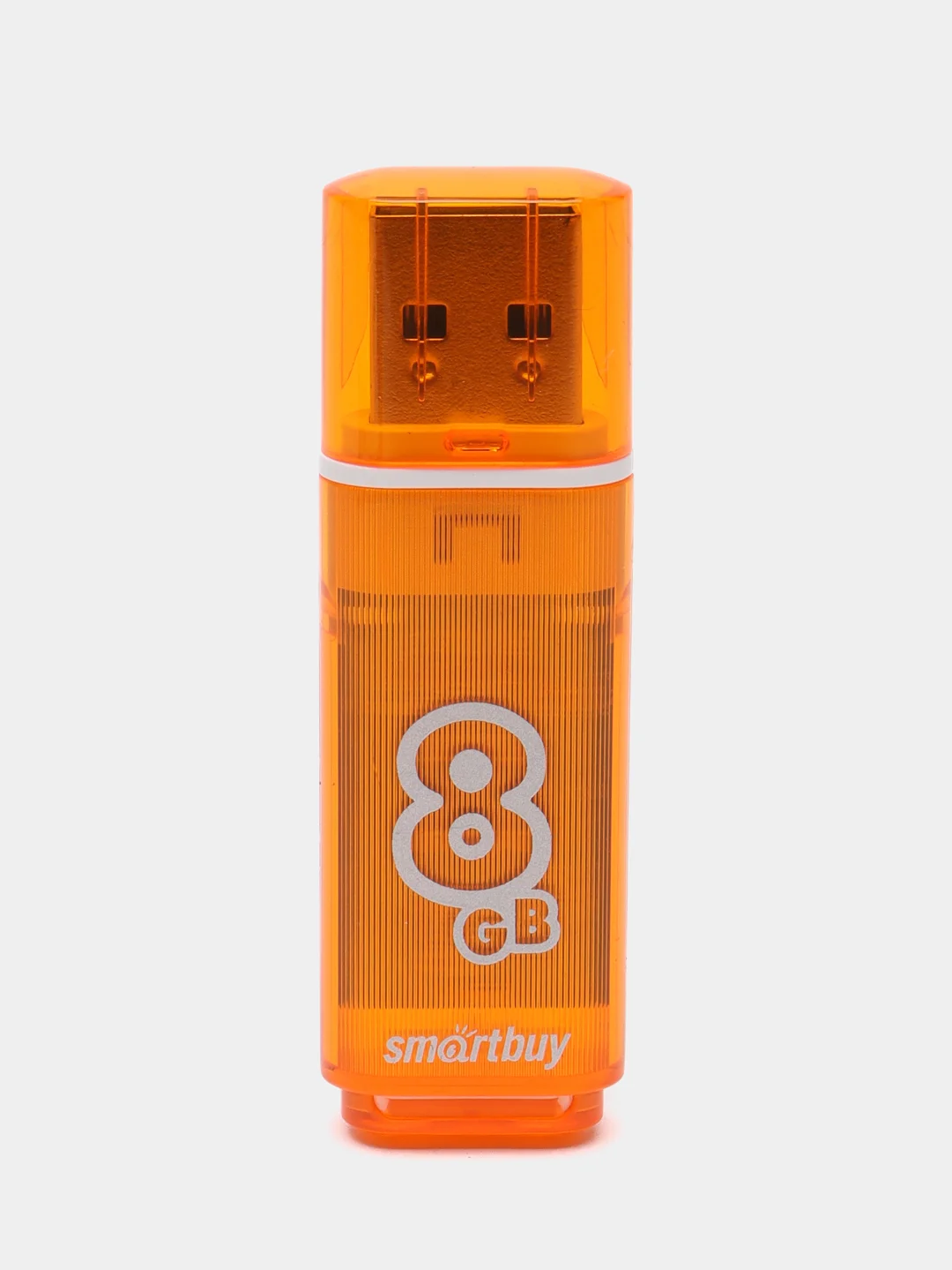 Желтый флешка USB SmartBuy "Glossy" 4/8/16/32/64 GB