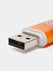 Желтый флешка USB SmartBuy "Glossy" 4/8/16/32/64 GB