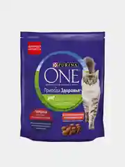 Сухой корм Purina ONE Природа Здоровья, для стерилизованных кошек, с говядиной, 680 г