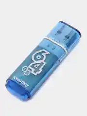 Синий флешка USB SmartBuy "Glossy" 4/8/16/32/64 GB