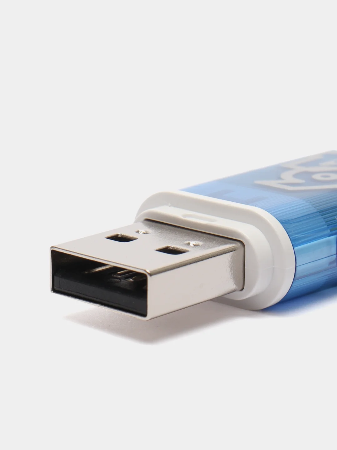 Синий флешка USB SmartBuy "Glossy" 4/8/16/32/64 GB