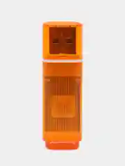 Желтый флешка USB SmartBuy "Glossy" 4/8/16/32/64 GB