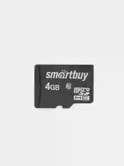 Карта памяти microSD Smartbuy Class 10, 4 / 8 / 16 / 32 / 64 / 128 GB