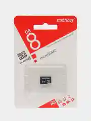 Карта памяти microSD Smartbuy Class 10, 4 / 8 / 16 / 32 / 64 / 128 GB