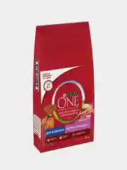 Сухой корм Purina ONE для взрослых собак средних и крупных пород, с ягненком и рисом, 10кг
