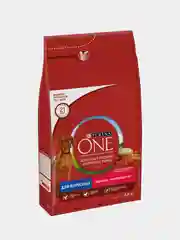 Сухой корм для собак Purina ONE для средних и крупных пород, с говядиной и рисом, 3,8 кг