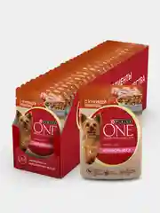 Влажный корм для собак Purina ONE "Контроль веса", с курицей и рисом, мини, 26 штук по 85г