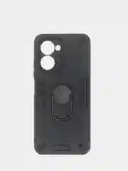 Чехол противоударный для Realme C33 (Реалми С33), с металлической подставкой