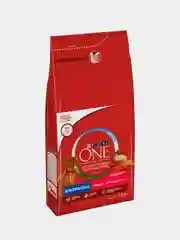 Сухой корм для взрослых собак Purina ONE, с говядиной и рисом, 1,8 кг