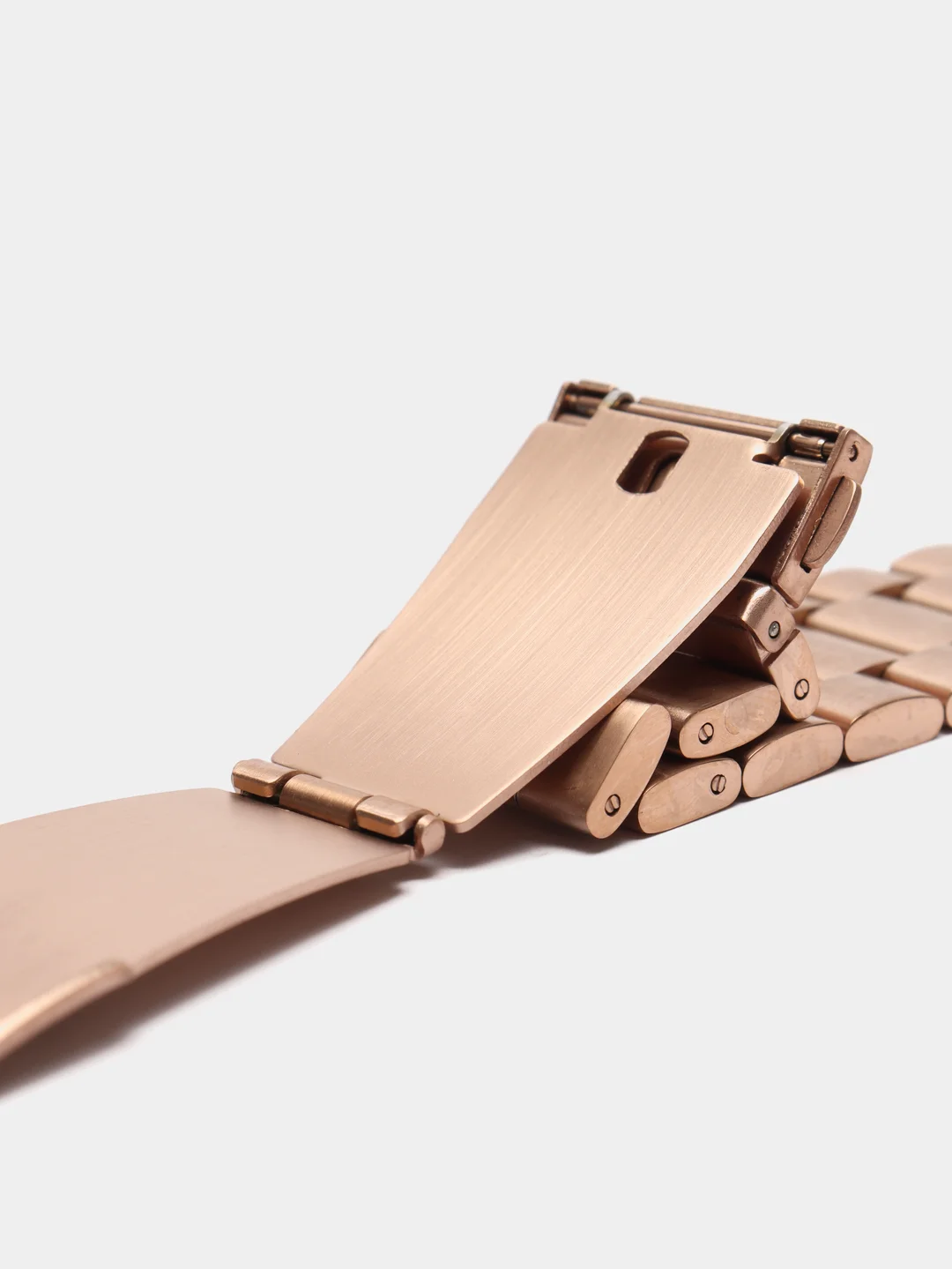 Золотой ремешок для смарт-часов Apple Watch, стальной, 38-44 мм