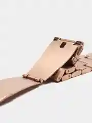 Золотой ремешок для смарт-часов Apple Watch, стальной, 38-44 мм