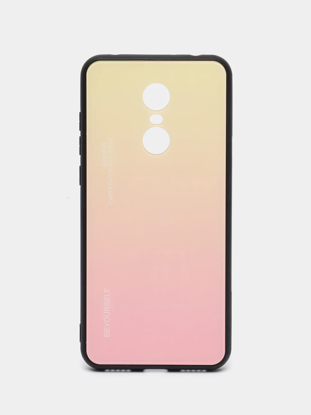 Желтый чехол градиент Xiaomi Redmi 5 Plus, Redmi 6A, Redmi 6, Redmi 7A, Redmi 7