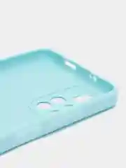 Синий чехол силиконовый с принтом для Xiaomi Poco M4 Pro 5G