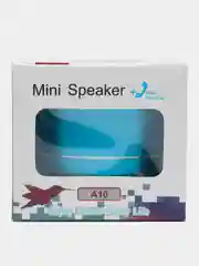 Синий портативная Bluetooth-колонка с подсветкой Mini Speaker А10